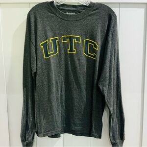 University of Tennessee at Chattanooga Champion Gray Long Sleeve UTC Shirt